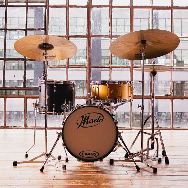 Juan Felipe's drumset by Maelo